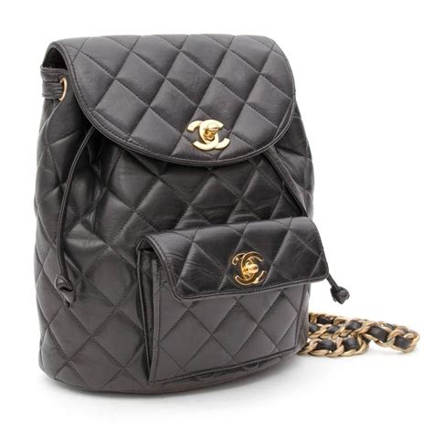 chanel backpack women